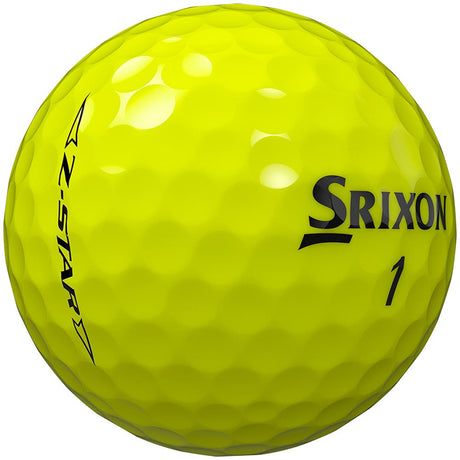 Srixon Z-Star Golf Balls - Tour Yellow - 2023