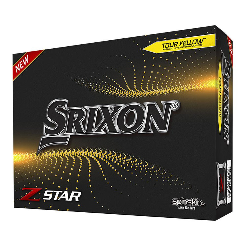 Srixon Z-Star Golf Balls - Tour Yellow