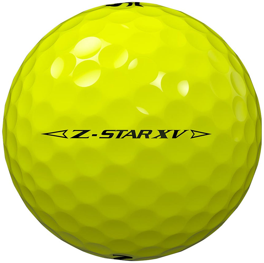 Srixon Z-Star XV Golf Balls - Tour Yellow - 2023