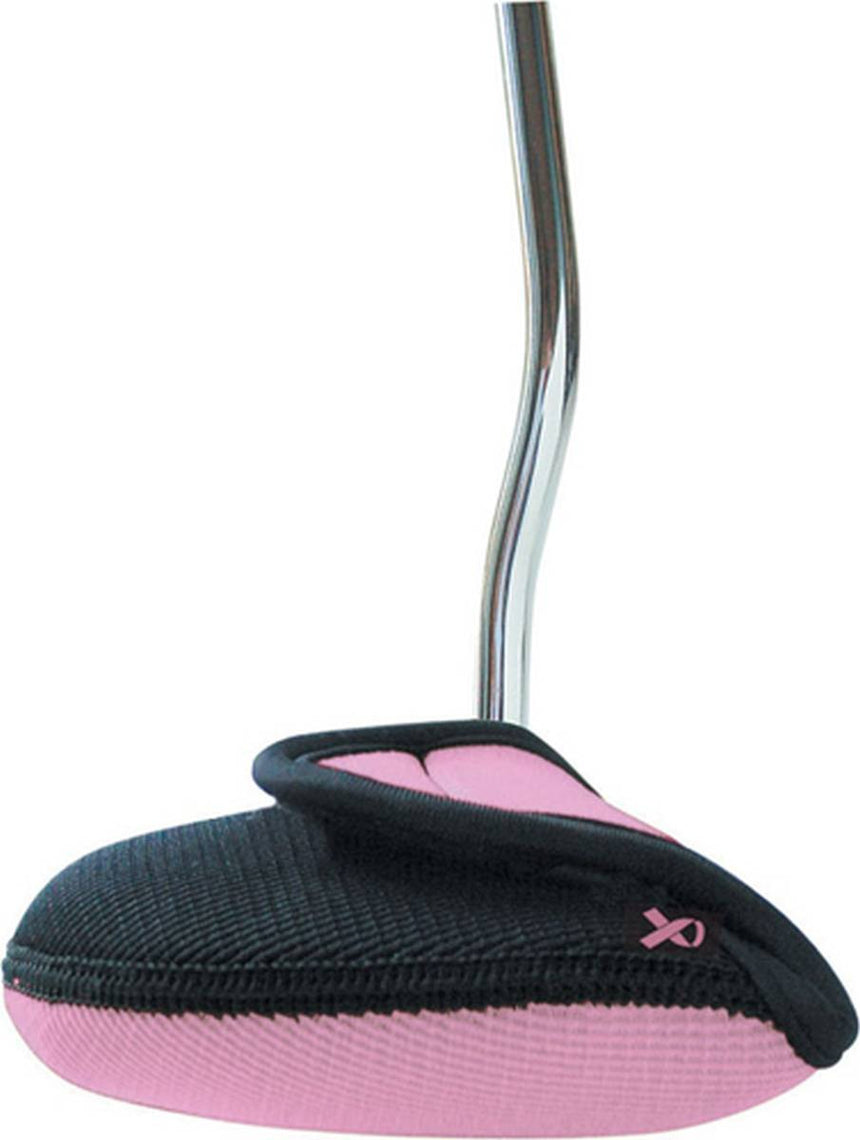 Stealth 2-Ball Mallet Putter Cover - Black/Pink