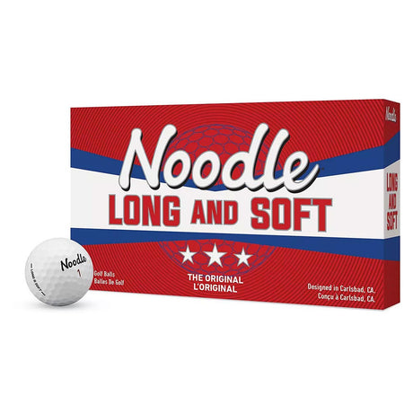 TaylorMade Noodle Long & Soft Golf Balls - 15 Pack