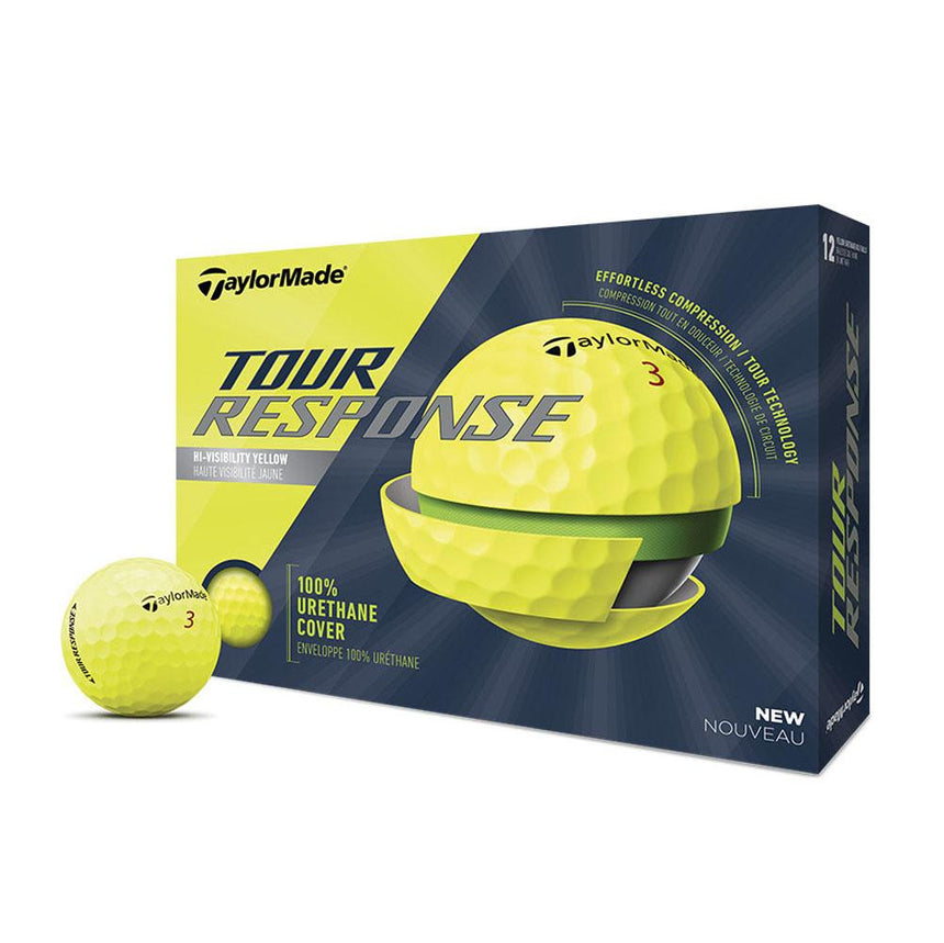 Tour Response Golf Balls - Yellow