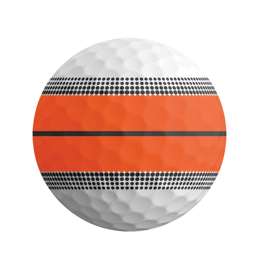 Taylormade Tour Response Stripe Golf Balls - Orange