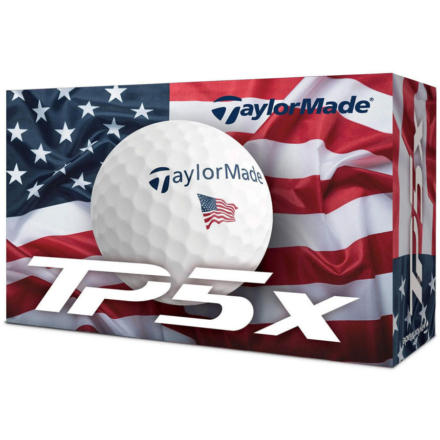 Taylormade TP5x USA Golf Balls - 6 Pack