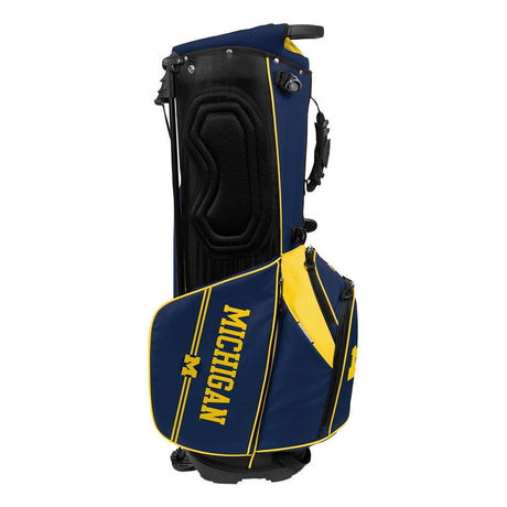Team Effort NCAA Michigan Wolverines Caddie Carry Hybrid Bag