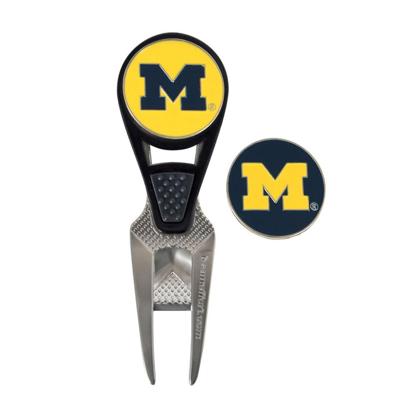 NCAA University of Michigan CVX Ball Marker Repair Tool