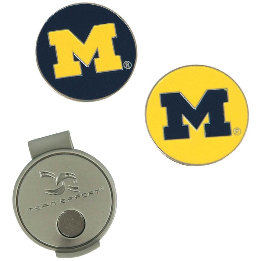 NCAA University of Michigan Hat Clip and Ball Marker