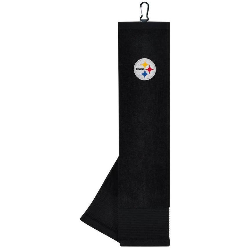 Pittsburgh Steelers NFL Face/Club Tri-Fold Embroidered Towel