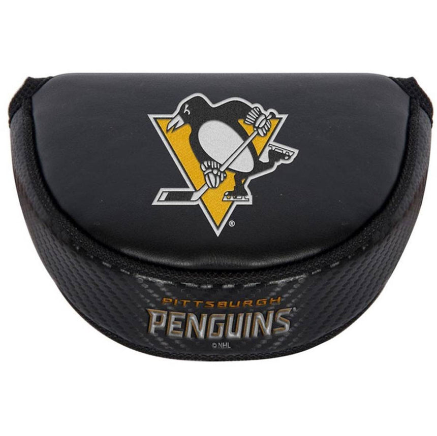 Pittsburgh Penguins Black Mallet Putter Cover