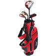 TGA Junior Golf Club Set - Red