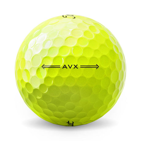 Titleist AVX Golf Balls - Yellow - 2022