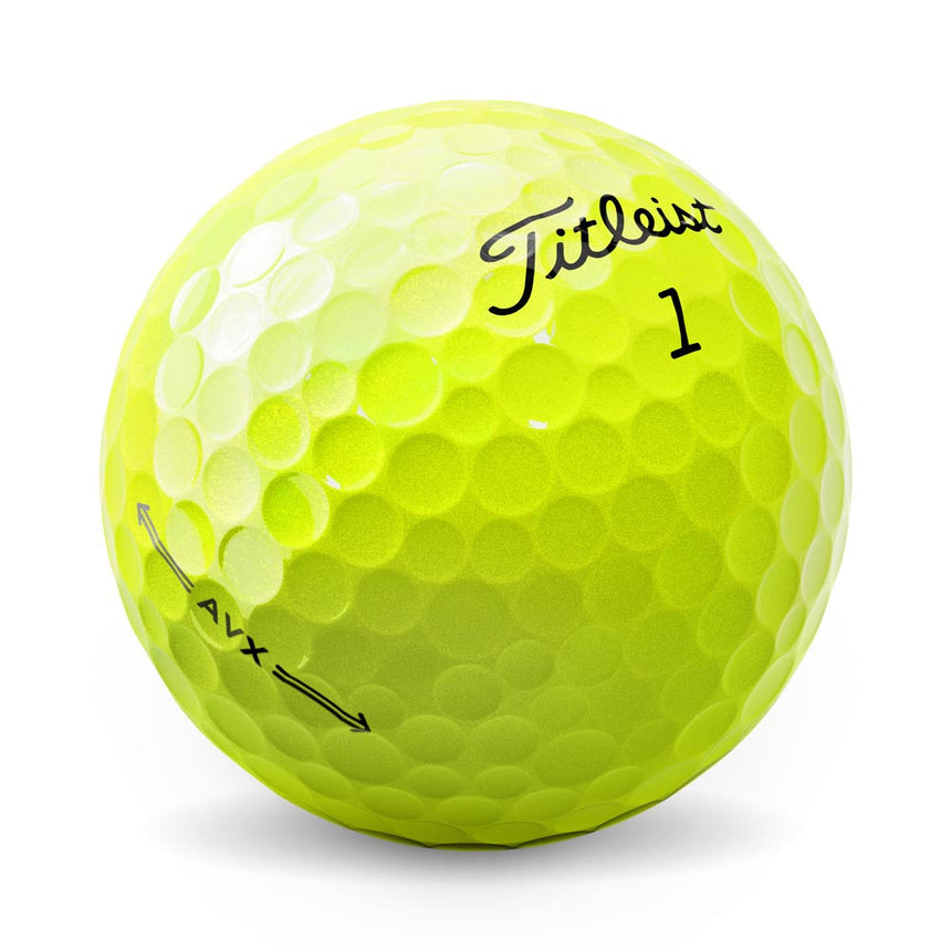 Titleist AVX Golf Balls - Yellow - 2022