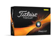 Titleist Pro V1 Golf Balls - Yellow - 2023
