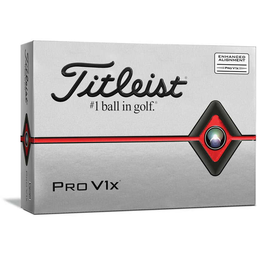 Pro V1x Enhanced Alignment Golf Balls - Prior Generation