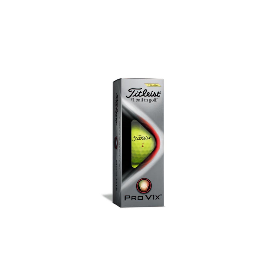 Titleist Pro V1x Golf Balls - Yellow