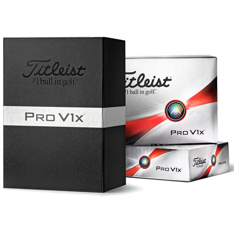 Titleist Pro V1x Holiday Gift Box Golf Balls - 2 Dozen