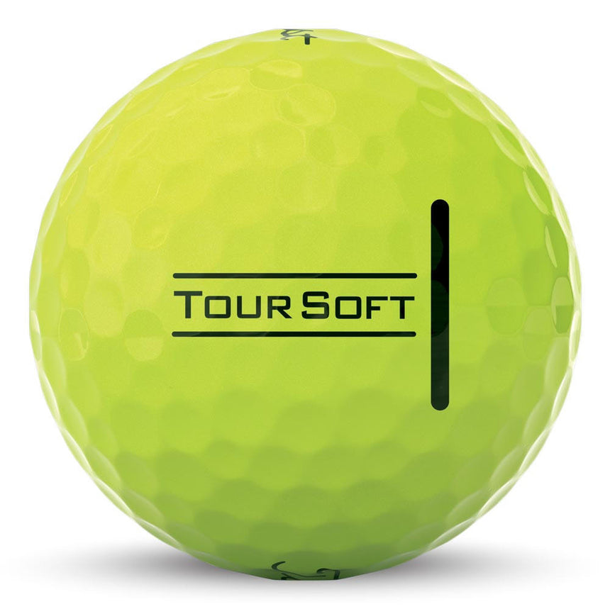 Tour Soft Golf Balls - Yellow - 2022