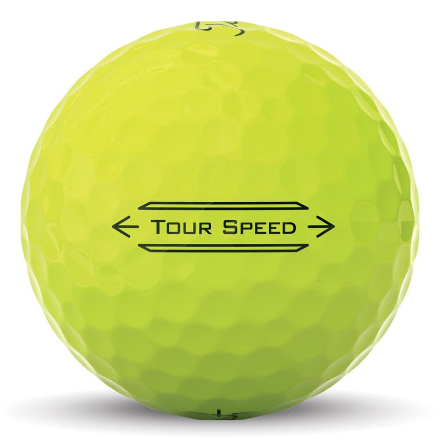 Titleist Tour Speed Golf Balls - Yellow - 2022