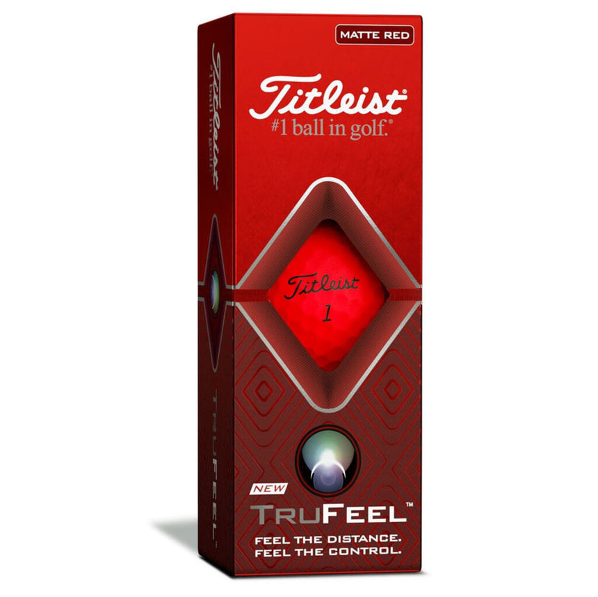 TruFeel Golf Balls - Matte Red