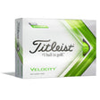 Titleist Velocity Double Digit Golf Balls - Matte Green - 2022