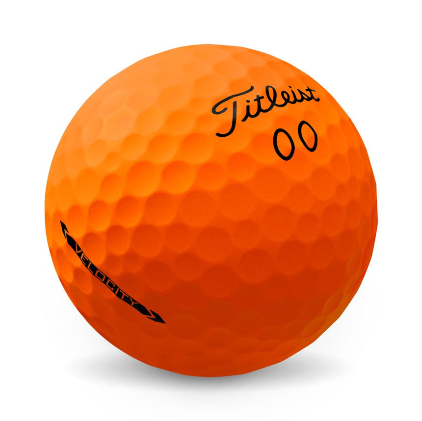 Titleist Velocity Golf Balls - Orange - 2022