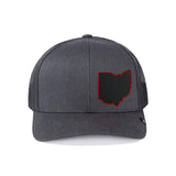 Heather Grey Pinstripe