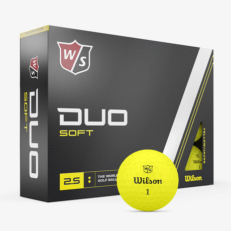 Wilson Staff Duo Soft Golf Balls - Yellow - 2023