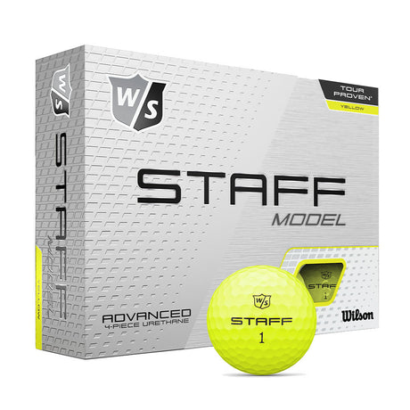 Wilson Staff Staff Model Golf Balls - Yellow