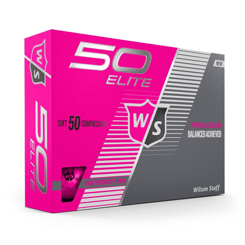 Women's Fifty Elite Golf Balls - Pink